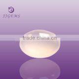 PINK Cabochon Stone Flat Back Cabochon Glass Stone in Bulk thumbnail-1