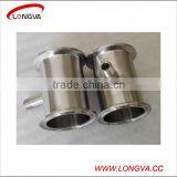 Sanitary Stainless Steel Pipe Fitting Tri Clamp Spool With Threaded Drain thumbnail-5
