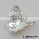 gu5.3 base Halogen lamp and MR16 12V/24V 20w/35w/50w/75w 2000H 2800K with clear glass cover