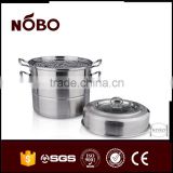3LAYER European style Stainless Steel steam cooking pot