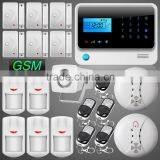 Five Voices Prompt App Controlled GSM RFID Home Security Alarm System, Home Anti-Theft Alarm System With Smoke Detectors Quality Choice thumbnail-1