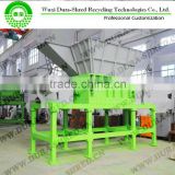 waste plastic crusher machine in plastic recycling plant