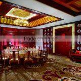 100% Nylon Unique Hotel Carpet With Red Color thumbnail-3