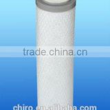 10'' gray/red/blue cap CTO carbon block water filter cartridge (manufacturer )
