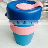Colorful 12OZ Plastic Coffee Cup