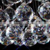 Zhongshan Cheap Vintage Novel Indoor House Fittings Round Hanging Crystal Clear Glass Ball Chandelier thumbnail-2