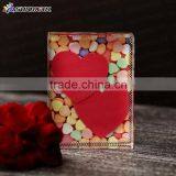 Manufacturer Supply Fashion Sublimation Crystal Love Photo Frame for Wedding Gift thumbnail-2