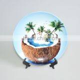 8 Inch Sublimation Ceramic Plate Full Printing Plate/dishes