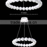 2015 Fantasy Hotel Decorative White Pendant Lamp/chandelier Led for Hotel LC20071/LC20072