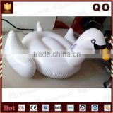 2016 Excellent quality water game inflatable swan float for adults and kids