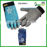 China suppliper good quality printed ladies hand gloves