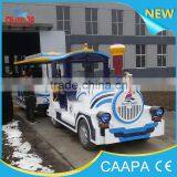 Changda Trackless Tourist Train !2015 New Design Tourist Road Train With Diesel Engine thumbnail-2