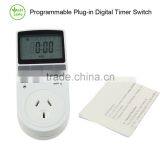Programmable Weekly Digital Timer Switch Australia Plug 10A 2400W thumbnail-2
