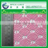 Polyester Power Mesh Lace Fabric for Girls Lace Dress-APN3715
