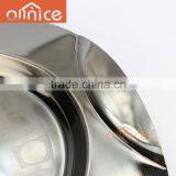 3pcs Oval Black Nickel Plating Metal Serving Tray Ss410 0.55mm Thickness Serving Tray thumbnail-4
