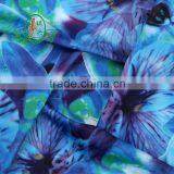 Excellent Clear Digital Print Spandex Plain Dyed Swimwear Underwear Fabric