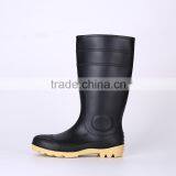 2016 Unisex Black Safety PVC Rain Boots With Steel Toe, Steel Toe Insert Safety Boots thumbnail-4