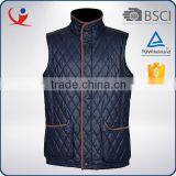 High Quality 100% Nylon/polyester Warm Windproof Women Vest Jacket