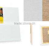 Stretched Canvas Framed Linen Fine Grain 370 gm thumbnail-1
