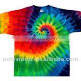 Fashion Cotton Tie Dyed Clothing t Shirts Pants With Printing thumbnail-1