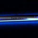 1 Pair Car LED Flash Door Sills Moving Scuff Plate Light Panel Front Door For Peugeot 2008 2014 2015 2016 thumbnail-4