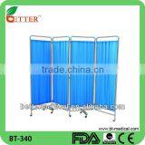 Four folding hospital patient screen