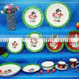 Ceramic 12pcs dinner set/with decal(100-24)