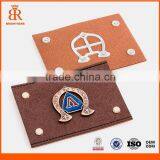 Embossed Leather Patches pu Labels for Jeans China thumbnail-1
