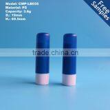 3.5g Matt Lip Balm Tube,PS Plastic Lipstick Tube Quality Choice