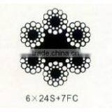 6*24S+7FC 6*24W+7FC Line Contacted Wire Rope thumbnail-1