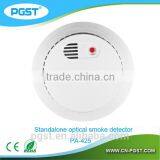 Compact Standalone Photoelectric Smoke Detector With 9V Battery EN14604 thumbnail-3