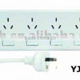 Australian SAA Power Strips 4V-75 3X1.0