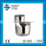 CE Stainless Steel Single Wall Chimney Flue Pipe Stove Pipe Fireplace Flue Kit thumbnail-6