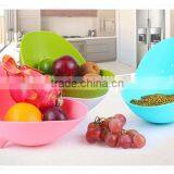 Hot Sell Simple Kitchen Plastic Vegetable and Fruit Storage Basket Ll010 thumbnail-1