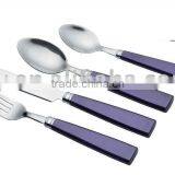 Hot-sale Stainless Steel Cutlery With Plastic Handle With Plastic Handle thumbnail-1