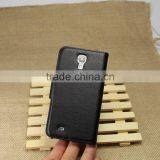 Wholesale Folio Stand Case for Samsung GALAXY S4 I9500 PU Leather Flip Cover With Wallet thumbnail-3