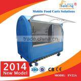 Best Designed Mobile Food Cart With Big Wheels and Window for Sale thumbnail-4