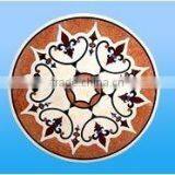 Marble Inlay Flooring , Marble Medallion , Stone Mosaic Medallion (9511)