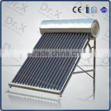 High Quality Protable Compact Non-pressurized Solar Water Heater Price for Diy
