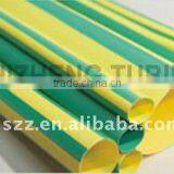 Dual Color Yellow Green Heat Shrink Tube Sleeve thumbnail-1