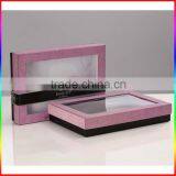 Luxury Color Print Rigid Gift Packaging Paper Box With PVC Window thumbnail-1