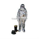 Aluminim foil Heat insulation suit for firefighter