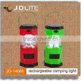 220V Rechargeable Camping Light With Stretch Switch Solar Camping Lantern& Mobile Phone Charger Led Lantern Camping Lamp