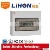 High Quality Types Cover Iron Base Adjustable Din Rail Power Distribution Box With Copper Terminal
