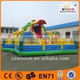 Lovely Kids Toys Outdoor CE Inflatable Dragon Slide WSS-077