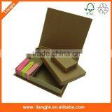 Eco Kraft Paper Arrow Sticky Note Pad in Recycled Case thumbnail-2
