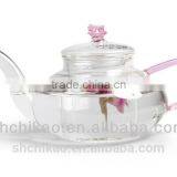 Teapot and Cups/hand Made Glass Tea Set thumbnail-2