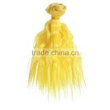 Ombre Color Kinky Curl Sythetic Hair Piece for Doll Wig thumbnail-6