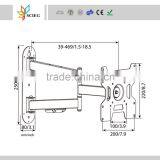 High Quality Removable tv Wall Mount tv Wall Mount TV Mount Bracket thumbnail-2