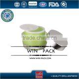 50g Red Color Oval Lotion Bottle, Oval Cream Bottle With Aluminum Cap thumbnail-6